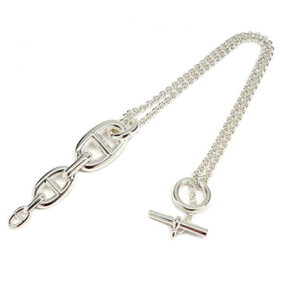 Hermes Necklace Chaine D'ancre Enchainee GM Silver — view 5