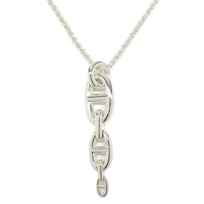 Hermes Necklace Chaine D'ancre Enchainee GM Silver