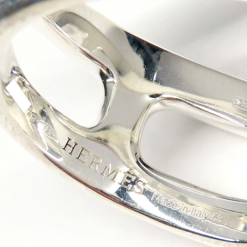 Hermes Ring Chaine D'ancre Punk 53 Silver — view 7