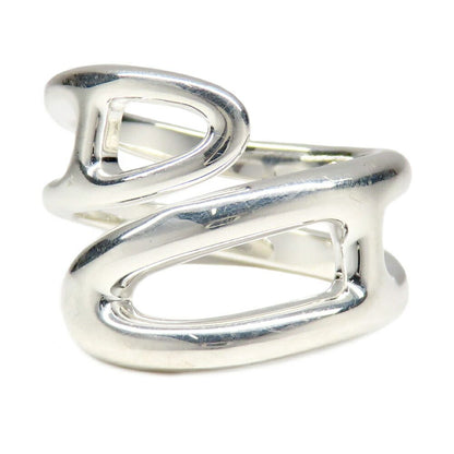 Hermes Ring Chaine D'ancre Punk 53 Silver