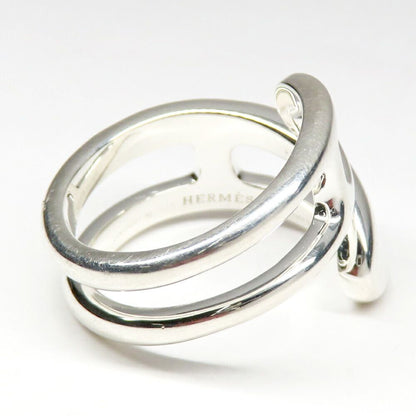 Hermes Ring Chaine D'ancre Punk 53 Silver — view 3