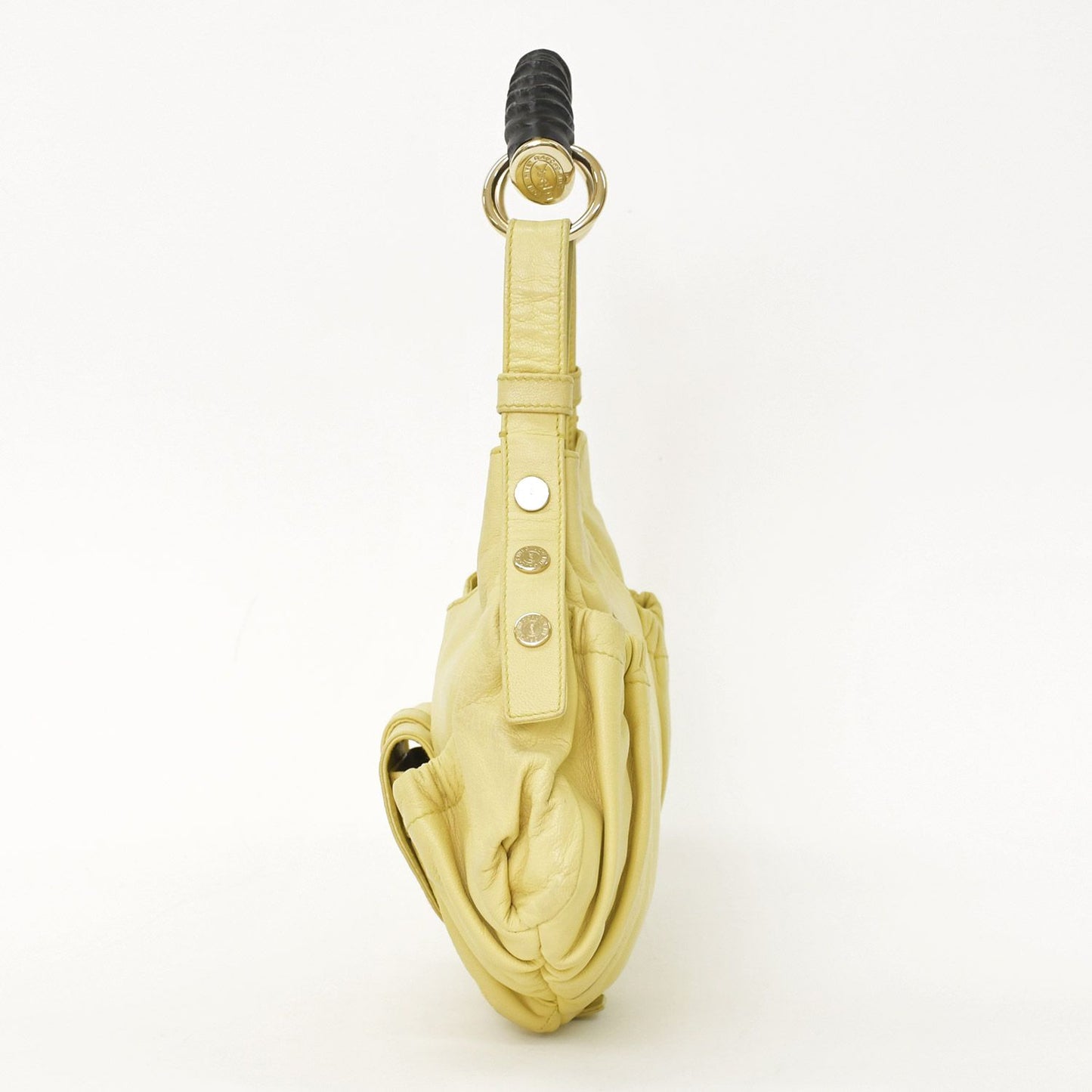 Saint Laurent Mombasa Bag Deerhorn Gold — view 3