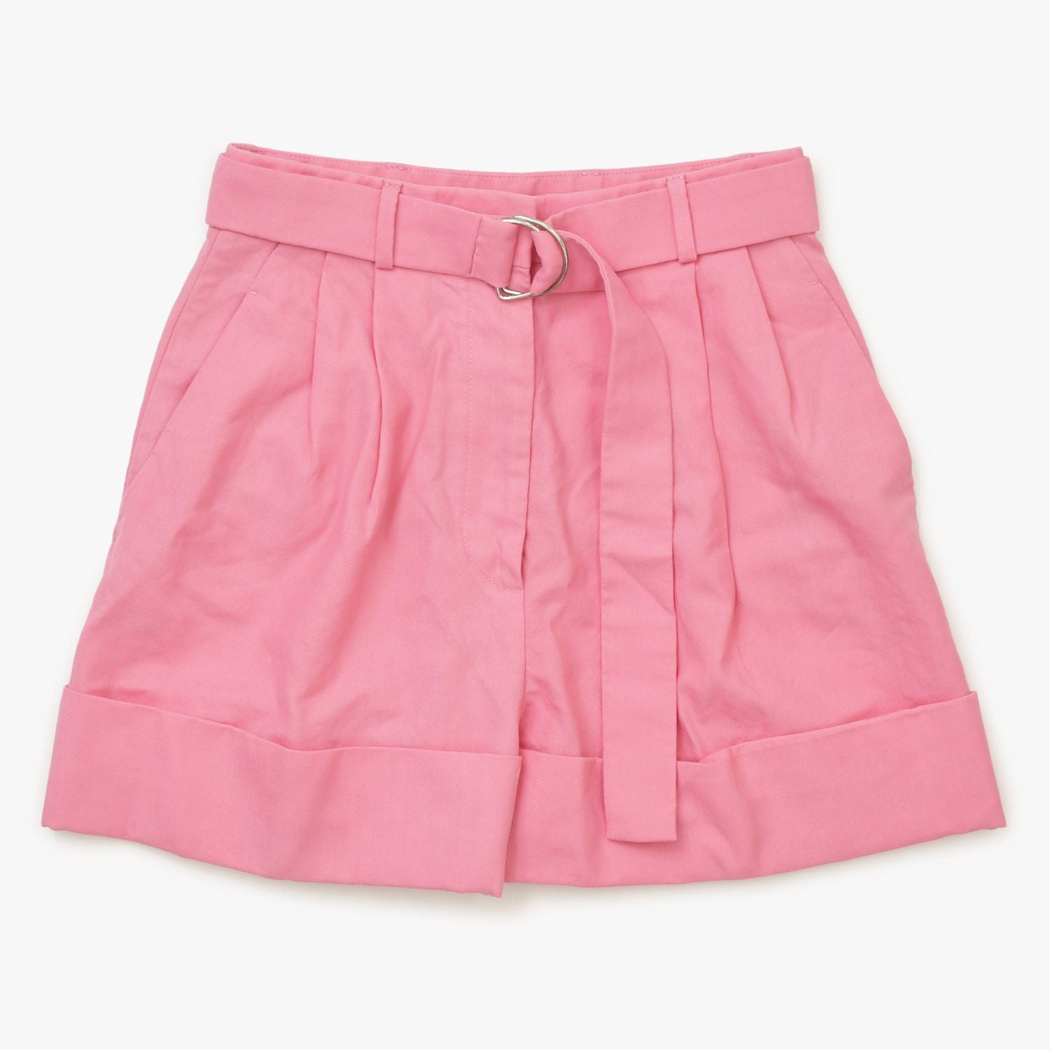 Miu Miu Shorts Pink Silver