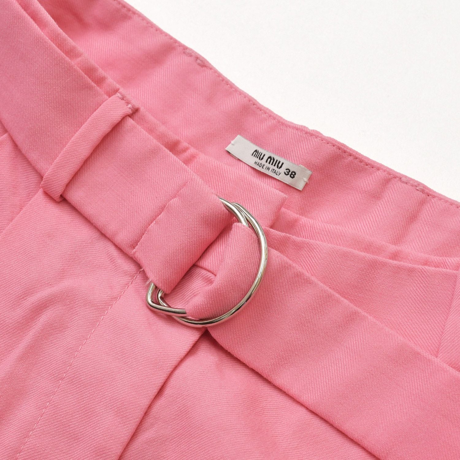 Miu Miu Shorts Pink Silver — view 3