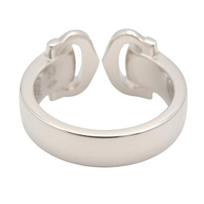 Cartier Ring 2C Boucles Diamond 18k White Gold — view 3