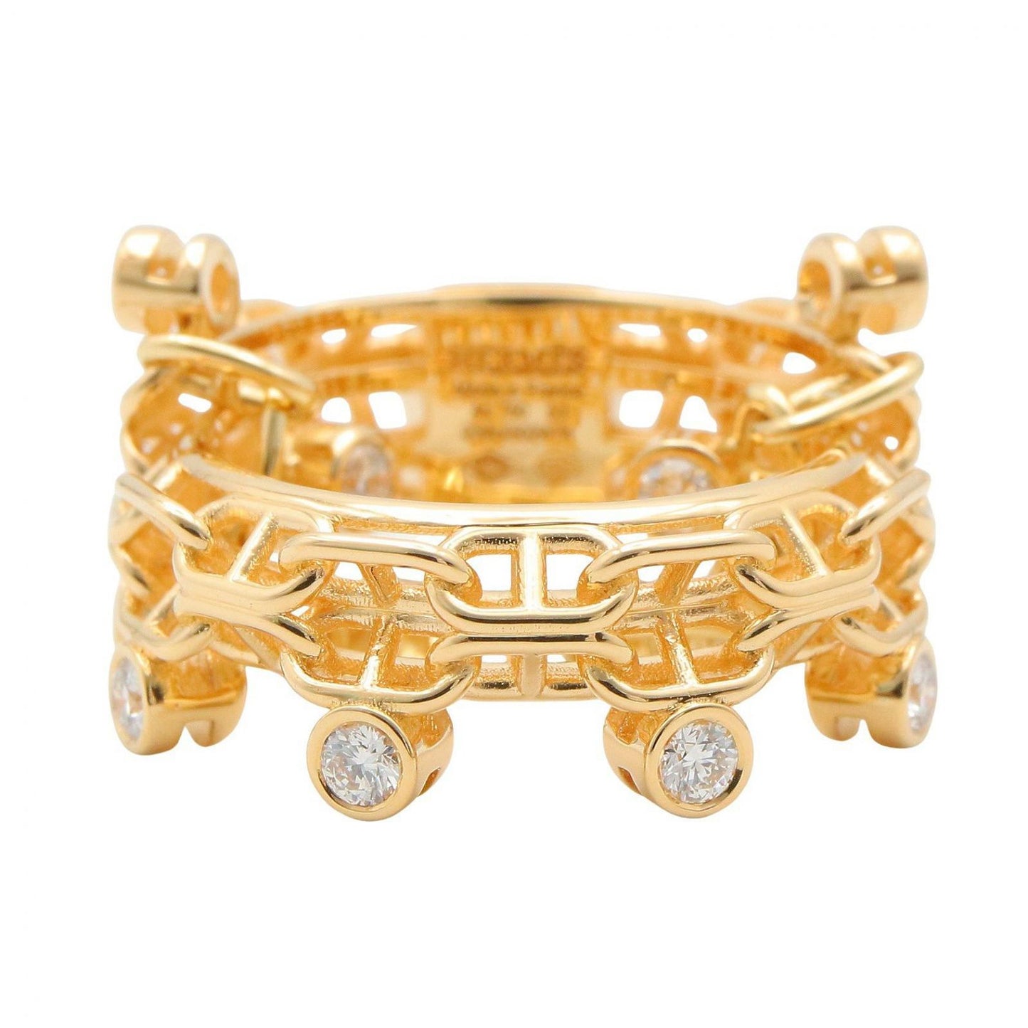 Hermes Ring Calypso Diamond 18k — view 2