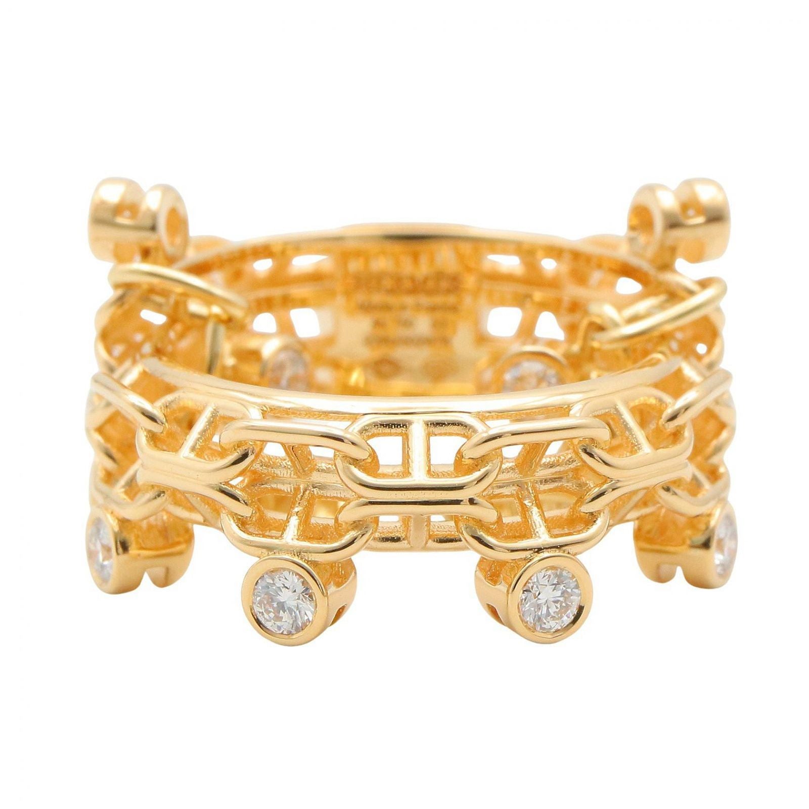 Hermes Ring Calypso Diamond 18k — view 2