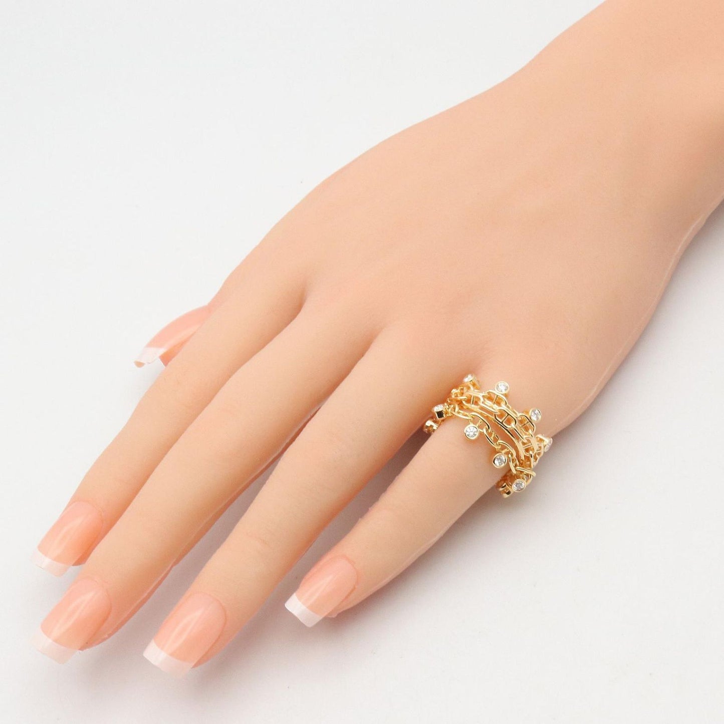 Hermes Ring Calypso Diamond 18k — view 8
