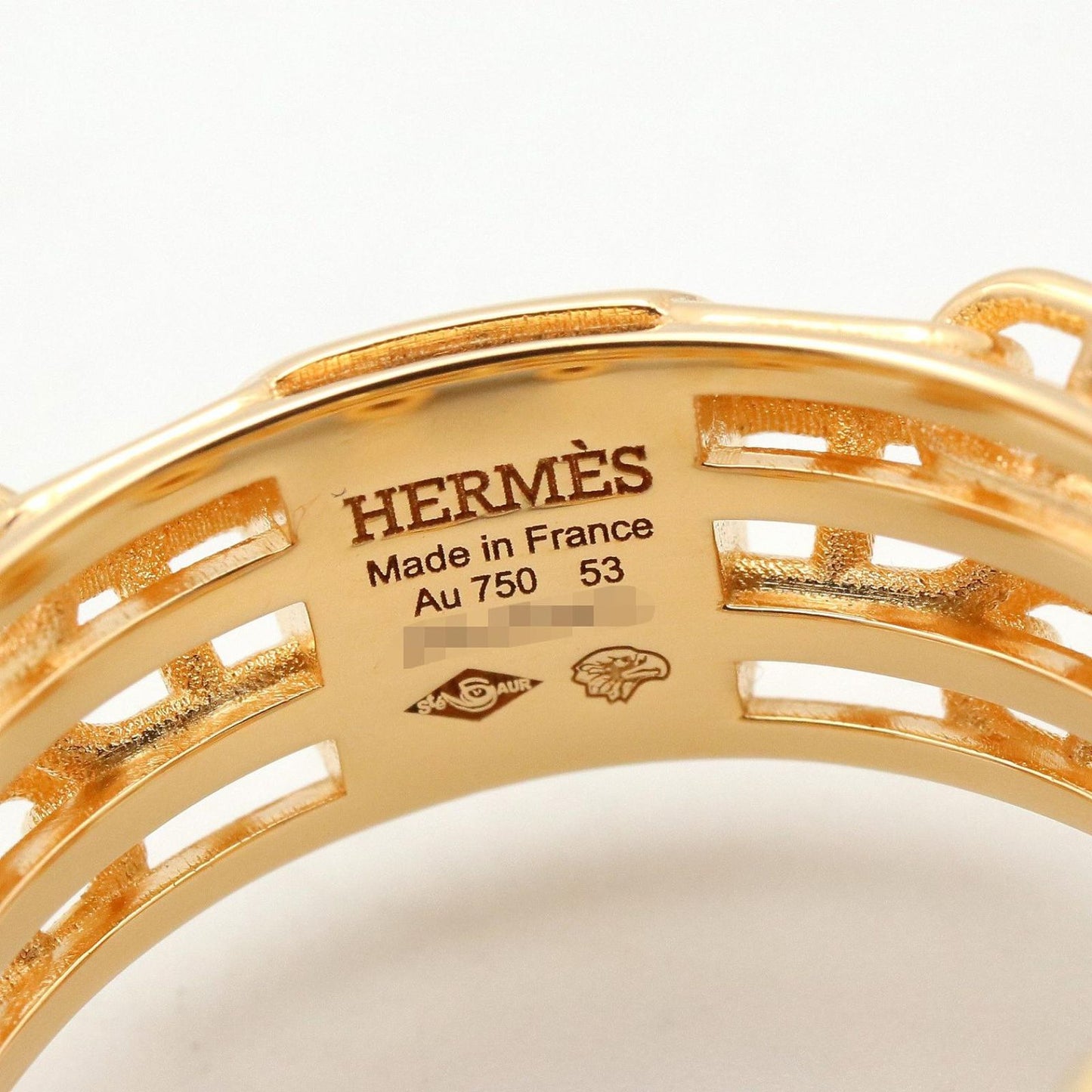 Hermes Ring Calypso Diamond 18k — view 5
