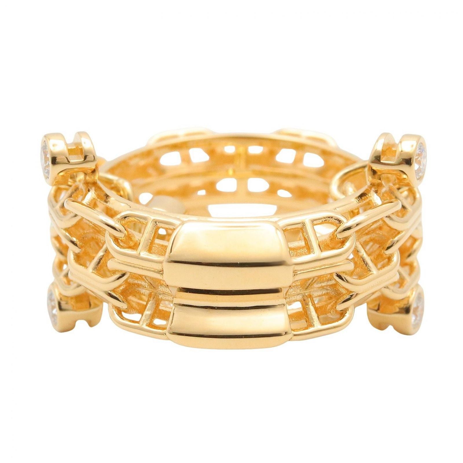 Hermes Ring Calypso Diamond 18k — view 3