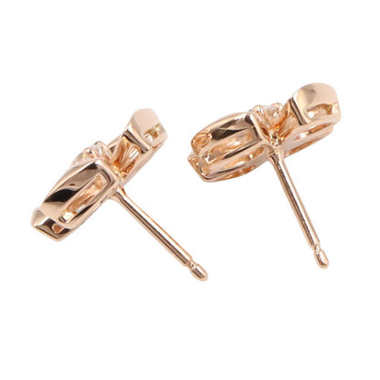 Bvlgari Earrings Diamond 18k Pink Gold — view 3