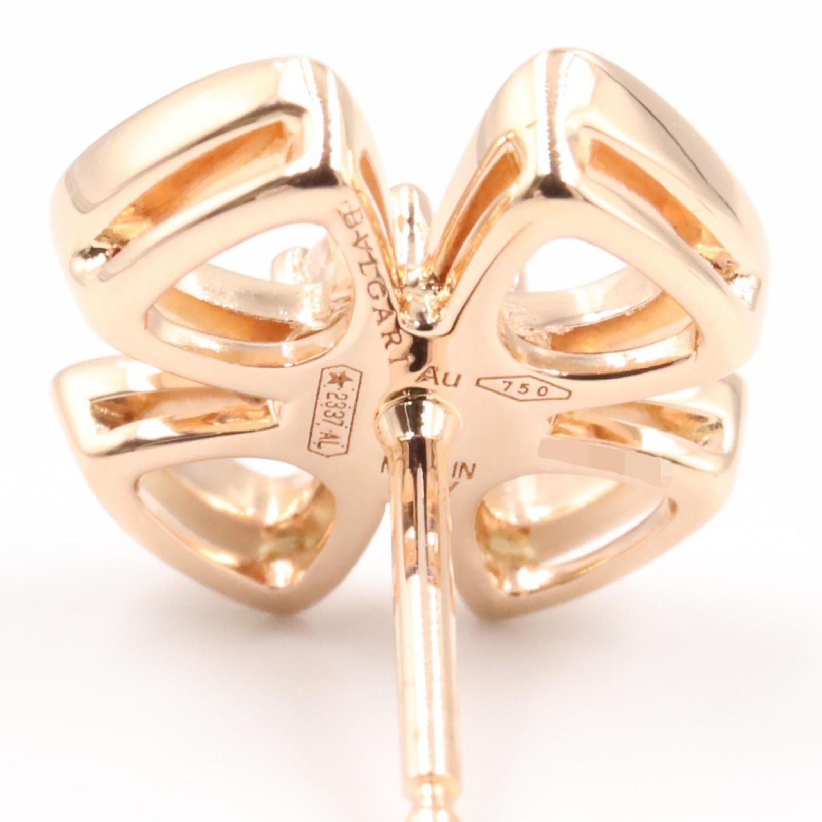Bvlgari Earrings Diamond 18k Pink Gold — view 5
