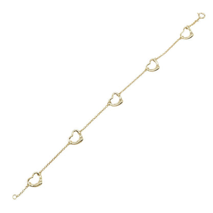 Tiffany & Co Bracelet Open Heart 5 Motif 18.5 cm 18k — view 3