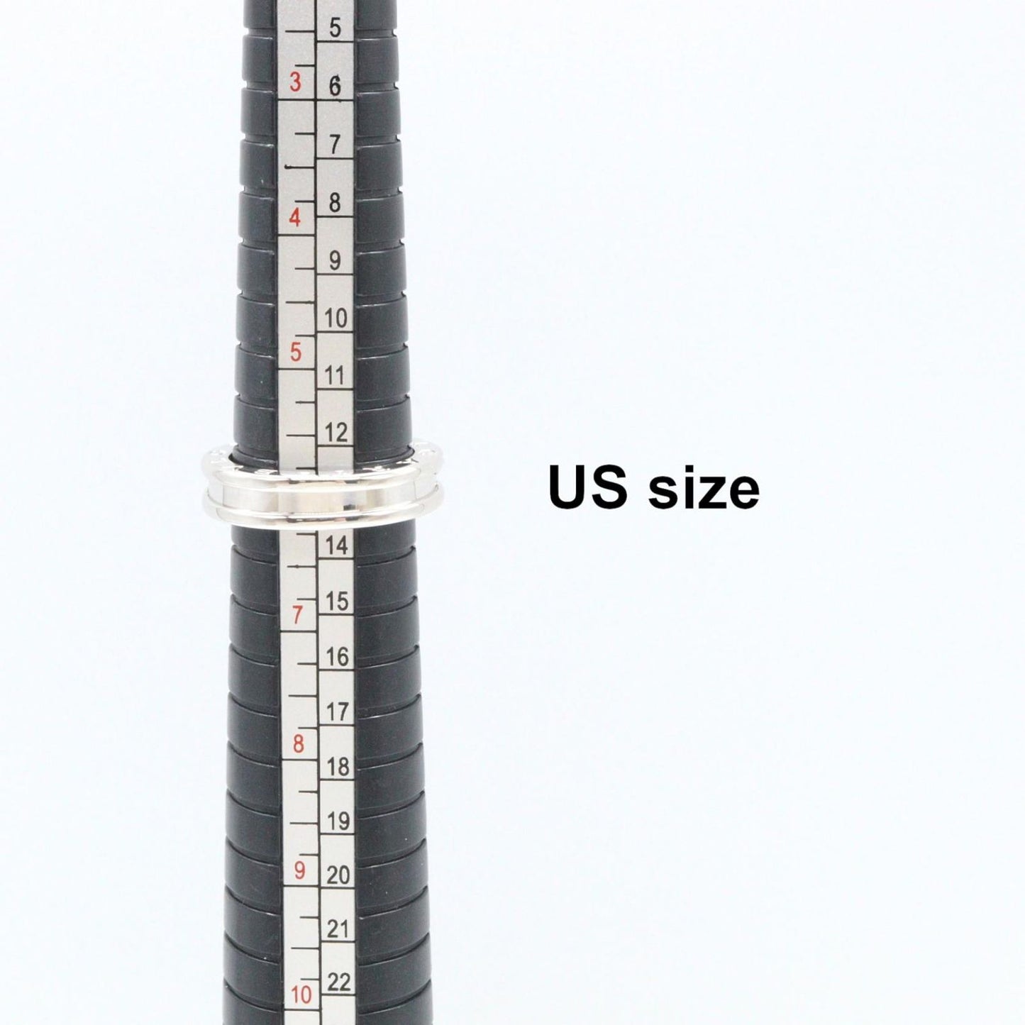 Bvlgari Ring B-zero One Band 18k White Gold — view 6