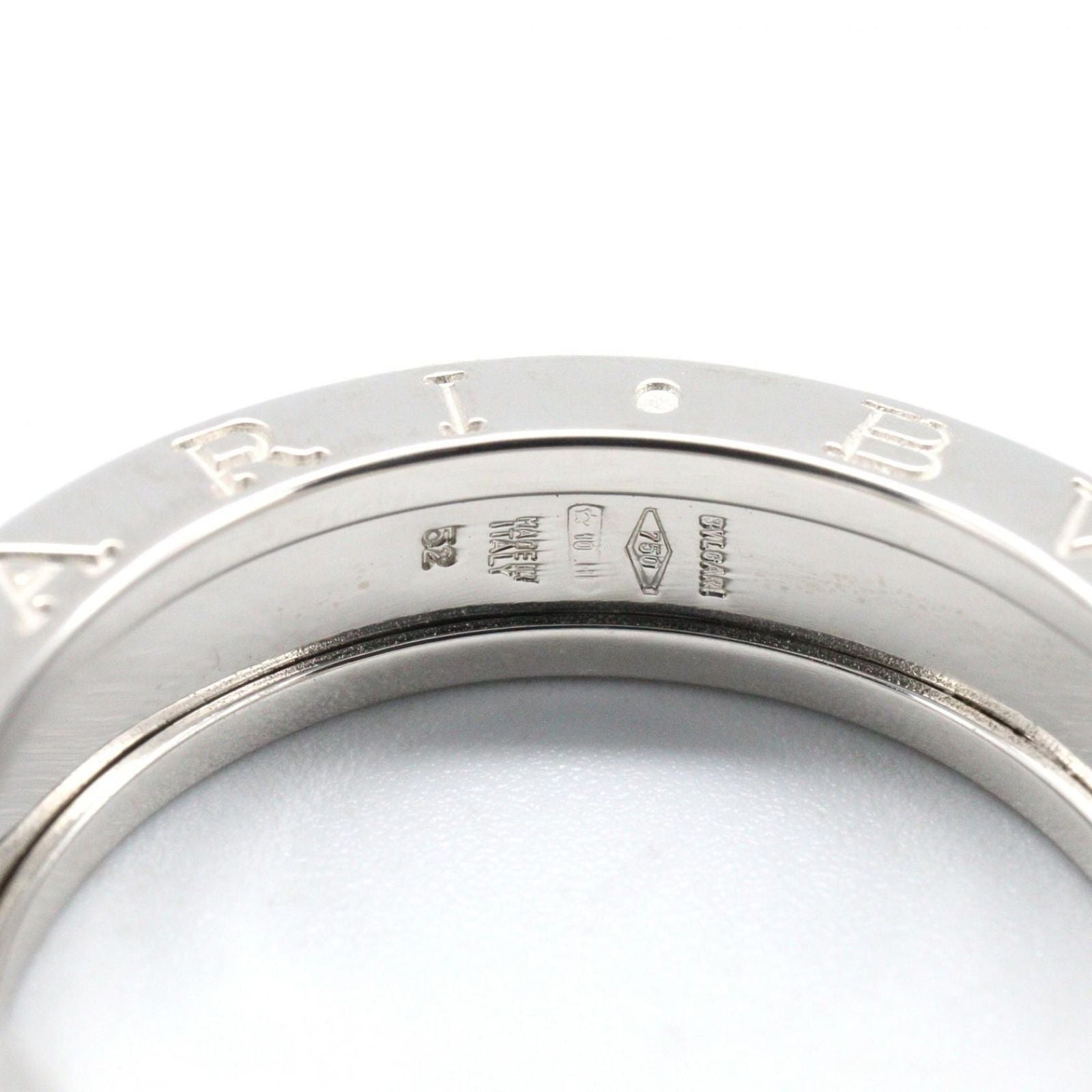 Bvlgari Ring B-zero One Band 18k White Gold — view 4