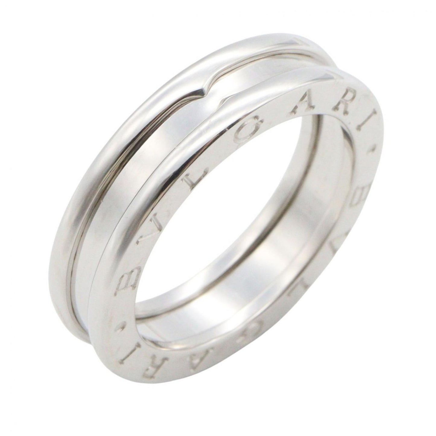 Bvlgari Ring B-zero One Band 18k White Gold