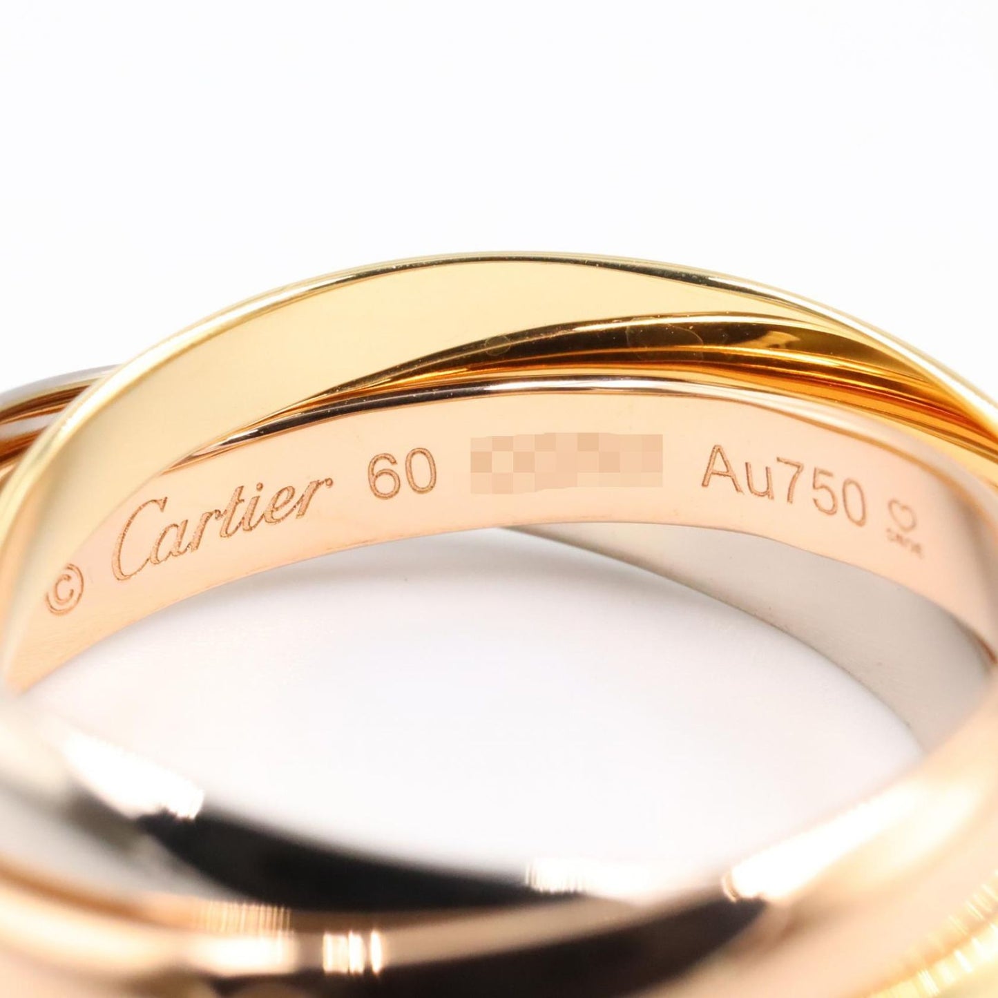 Cartier Ring Trinity 18k White Gold — view 3