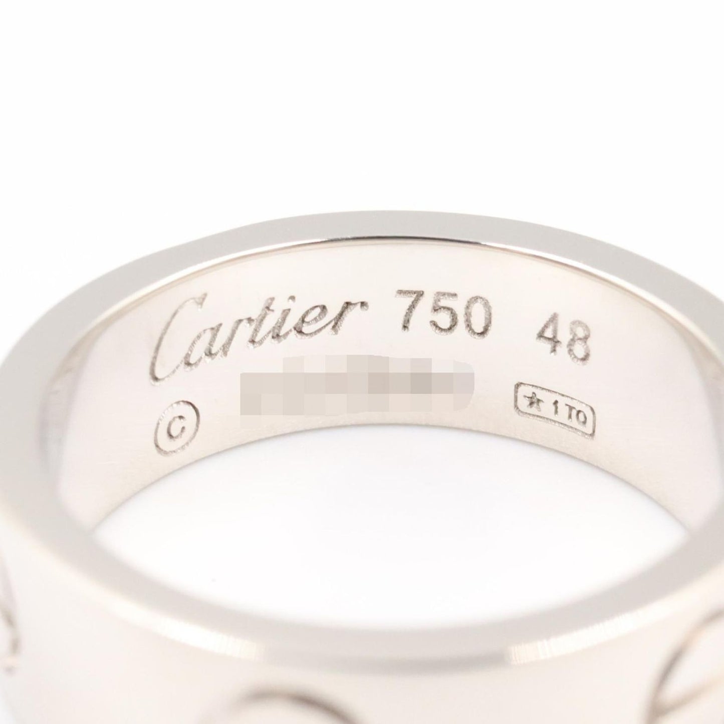 Cartier Ring Love 18k White Gold — view 3
