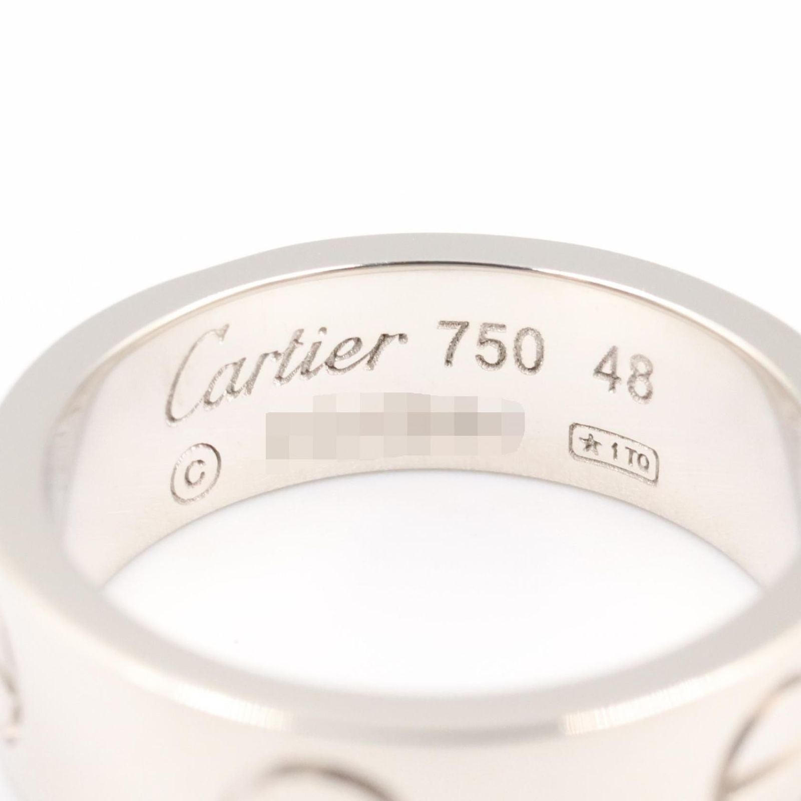 Cartier Ring Love 18k White Gold — view 3