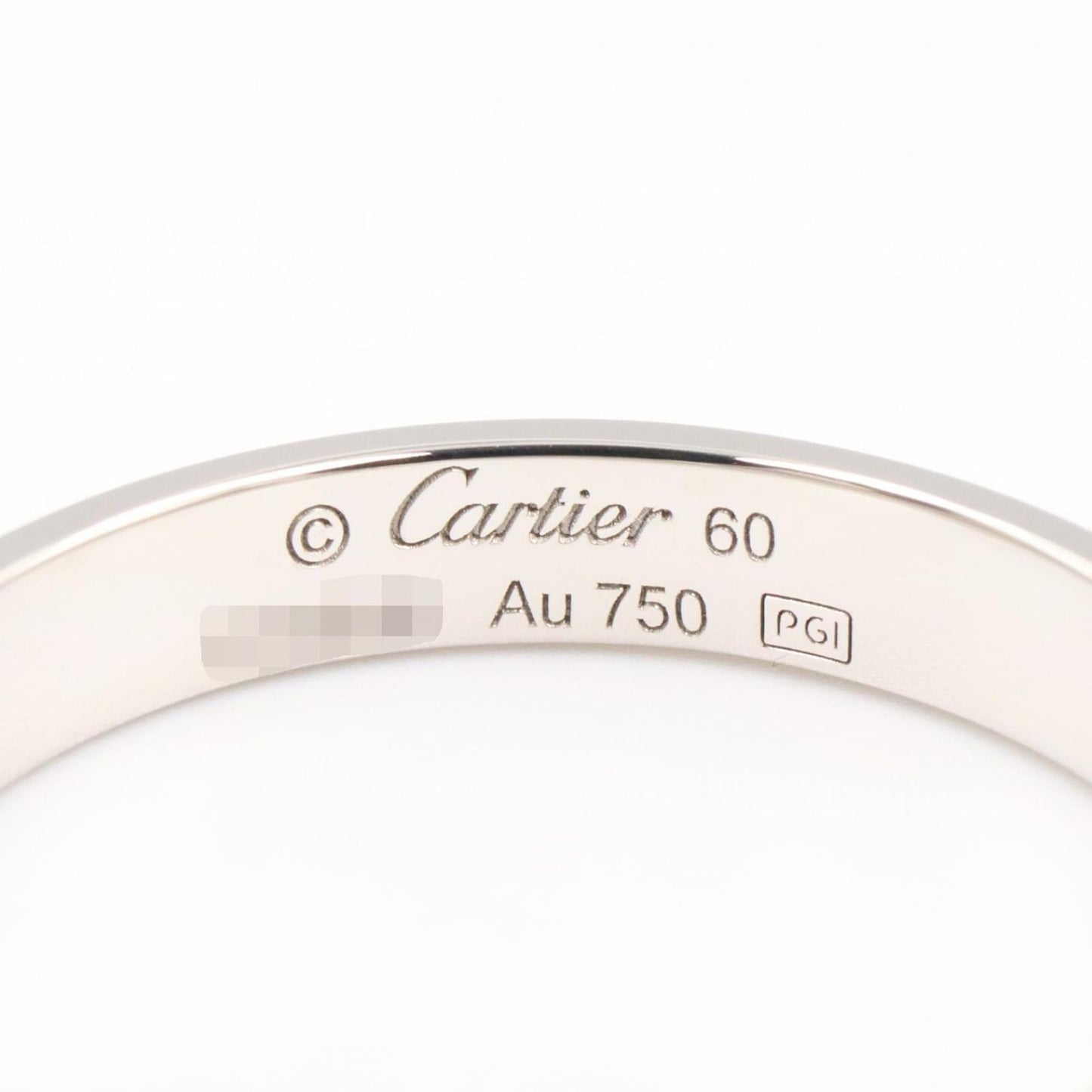 Cartier Ring Mini Love 18k White Gold — view 3