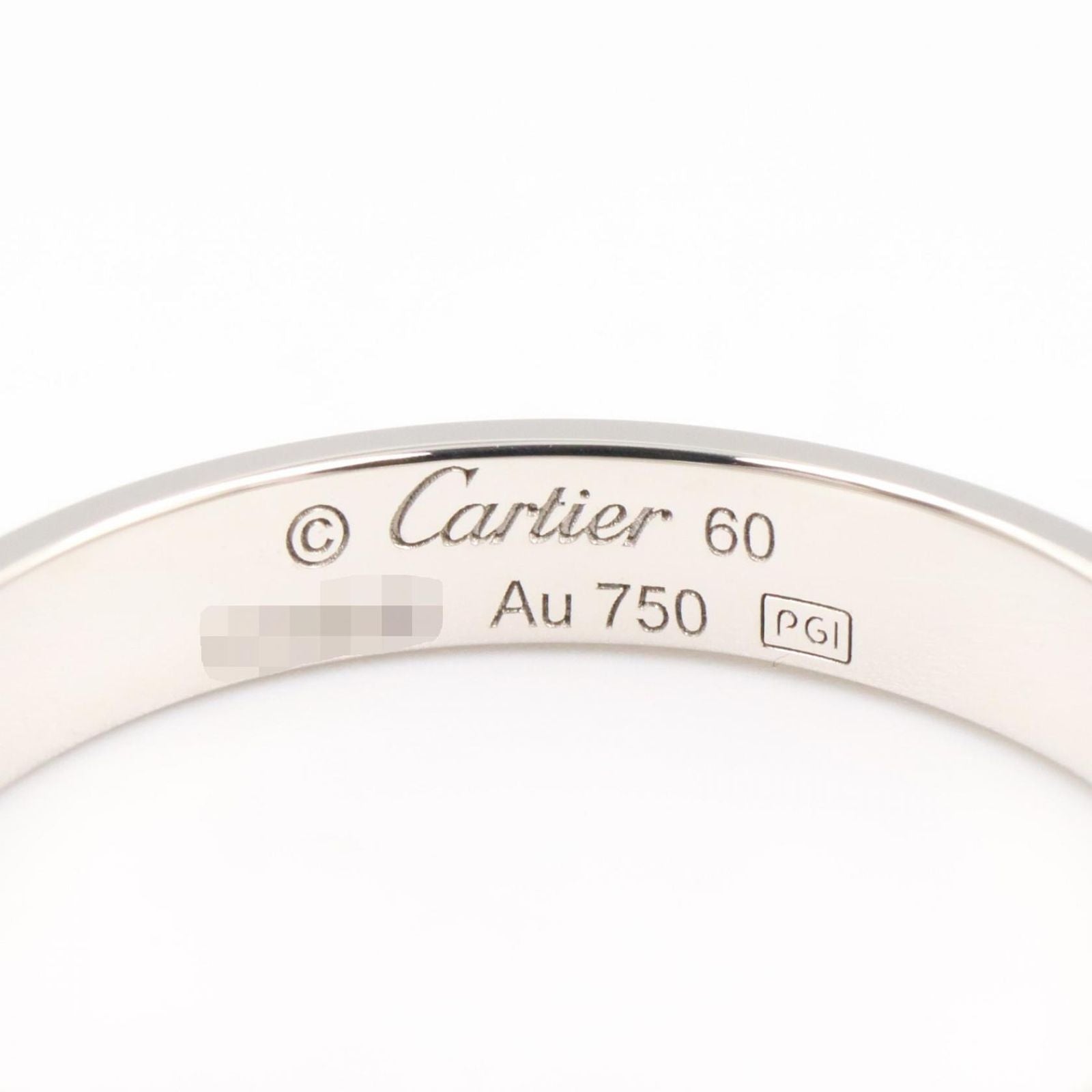 Cartier Ring Mini Love 18k White Gold — view 3