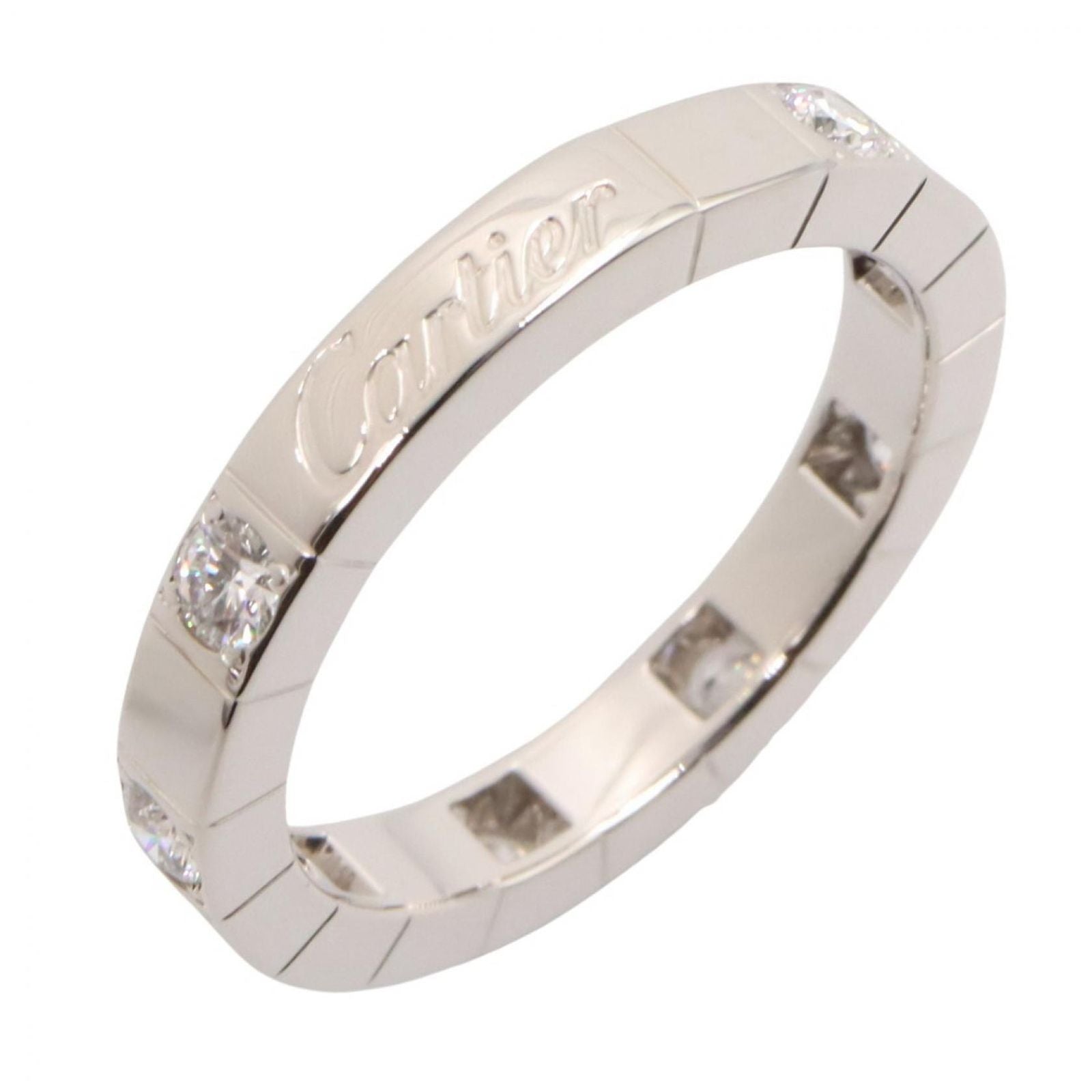 Cartier Ring Lanier Diamond 18k White Gold