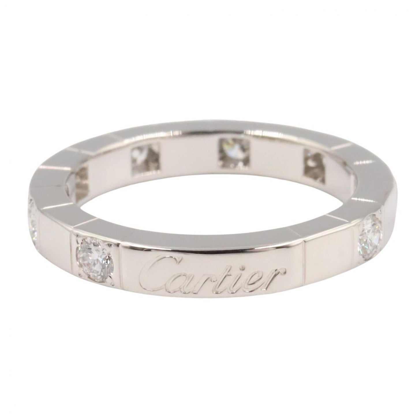 Cartier Ring Lanier Diamond 18k White Gold — view 2