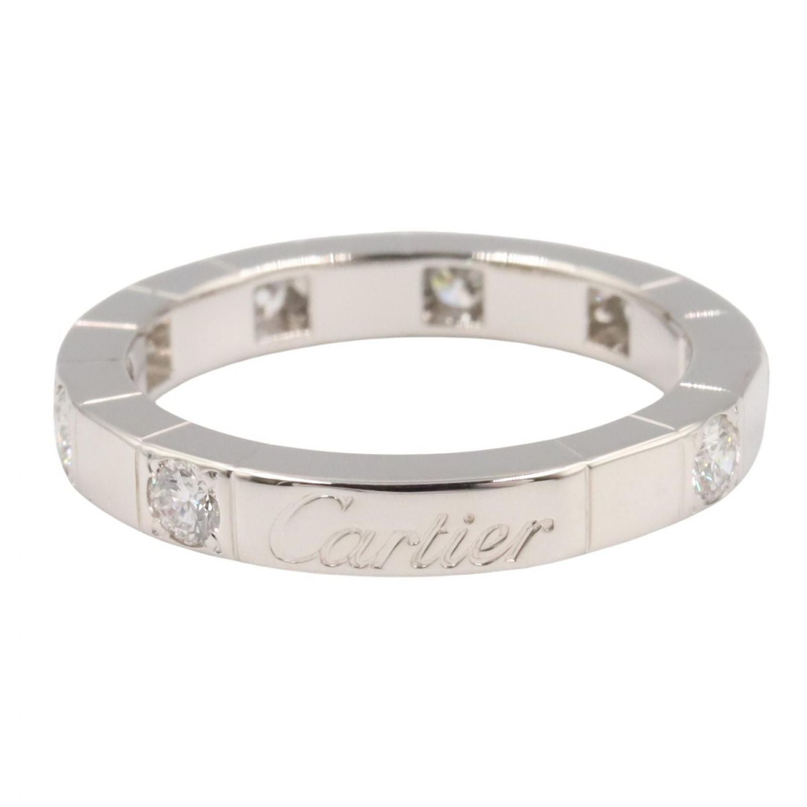 Cartier Ring Lanier Diamond 18k White Gold — view 2