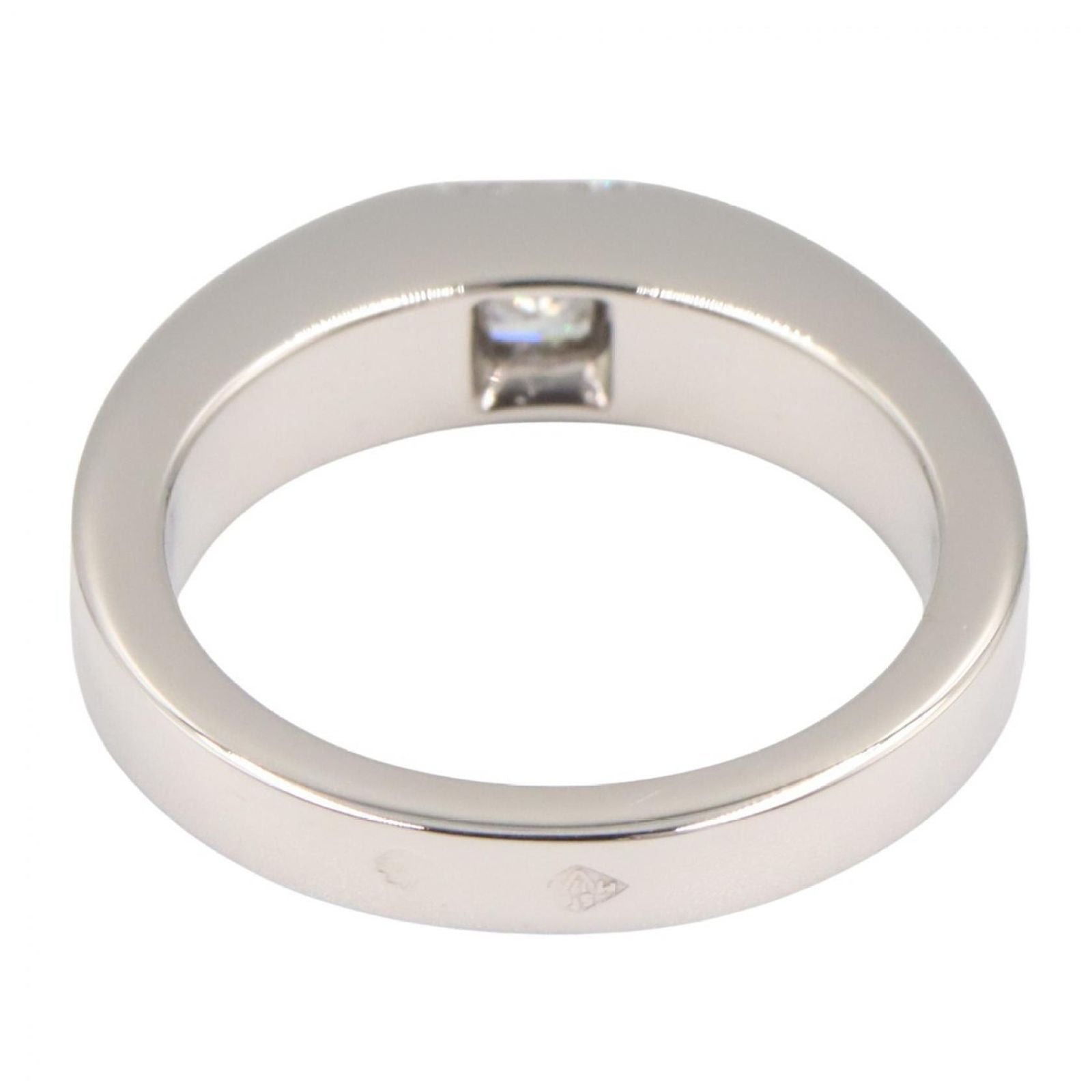 Cartier Ring Tank 18k White Gold Diamond — view 3