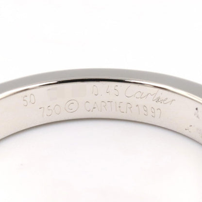 Cartier Ring Tank 18k White Gold Diamond — view 4