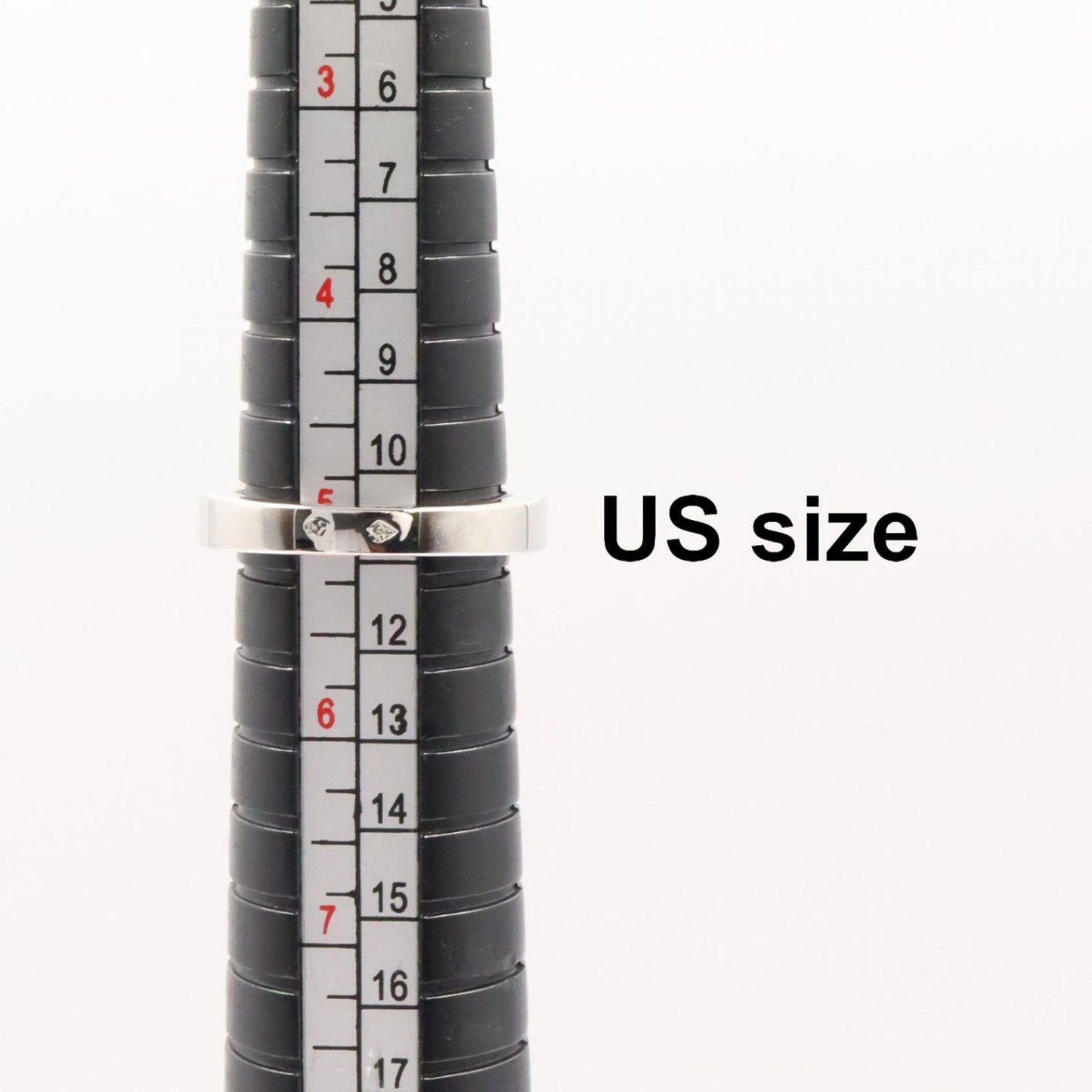 Cartier Ring Tank 18k White Gold Diamond — view 6