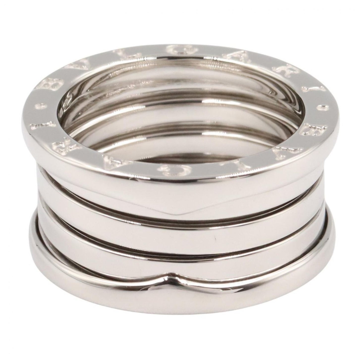Bvlgari Ring B-zero One Band 18k White Gold — view 2