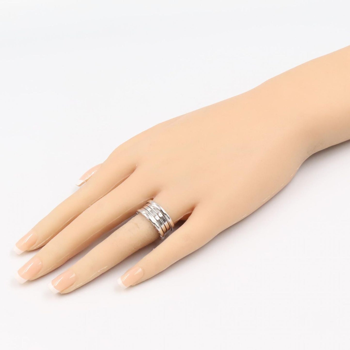 Bvlgari Ring B-zero One Band 18k White Gold — view 7