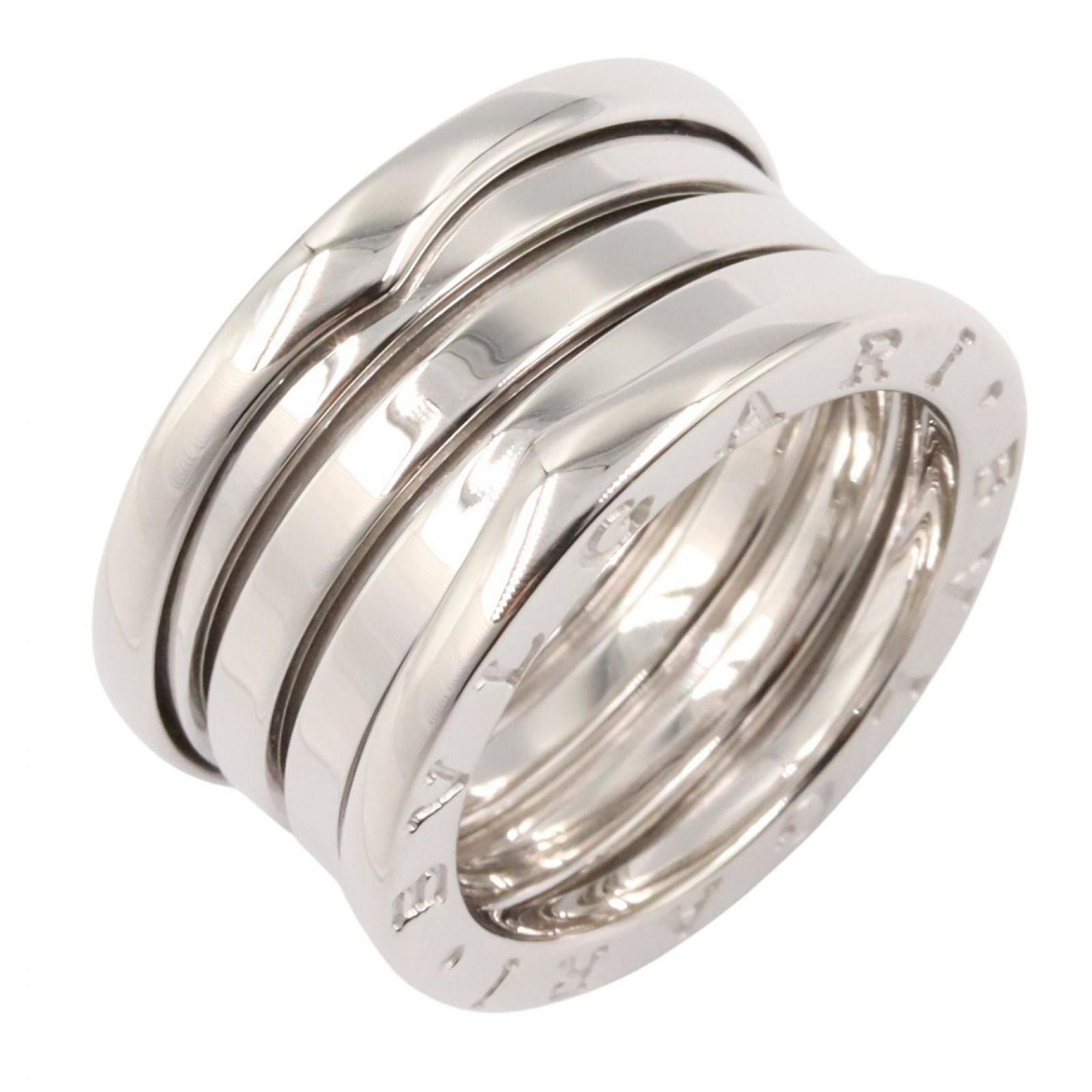 Bvlgari Ring B-zero One Band 18k White Gold