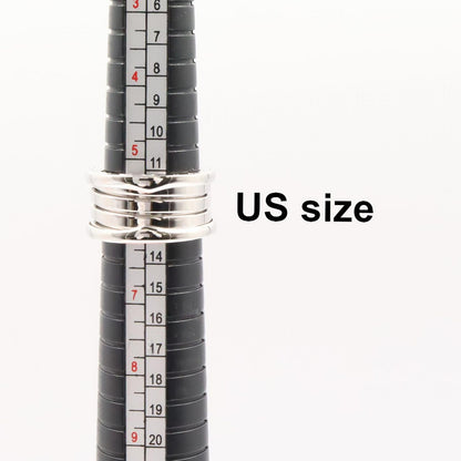 Bvlgari Ring B-zero One Band 18k White Gold — view 6