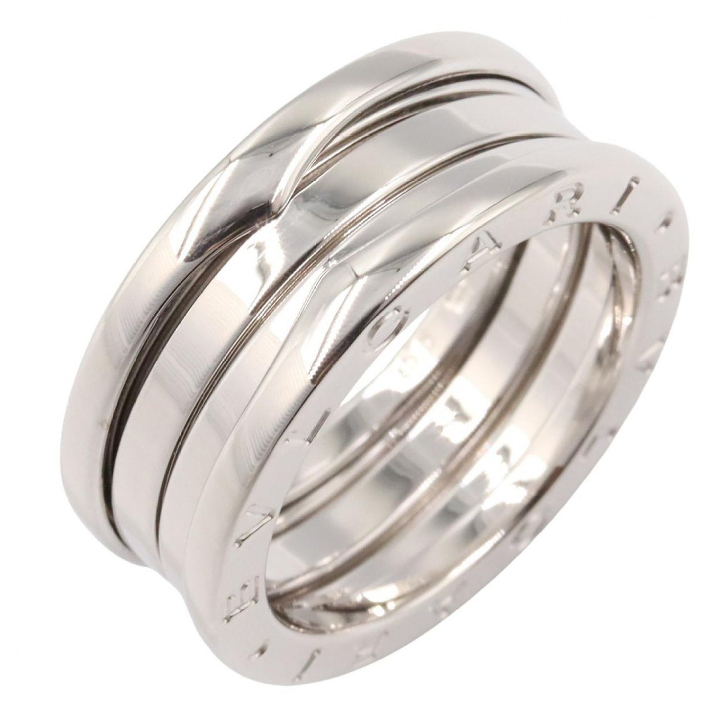 Bvlgari Ring B-zero One Band 18k White Gold