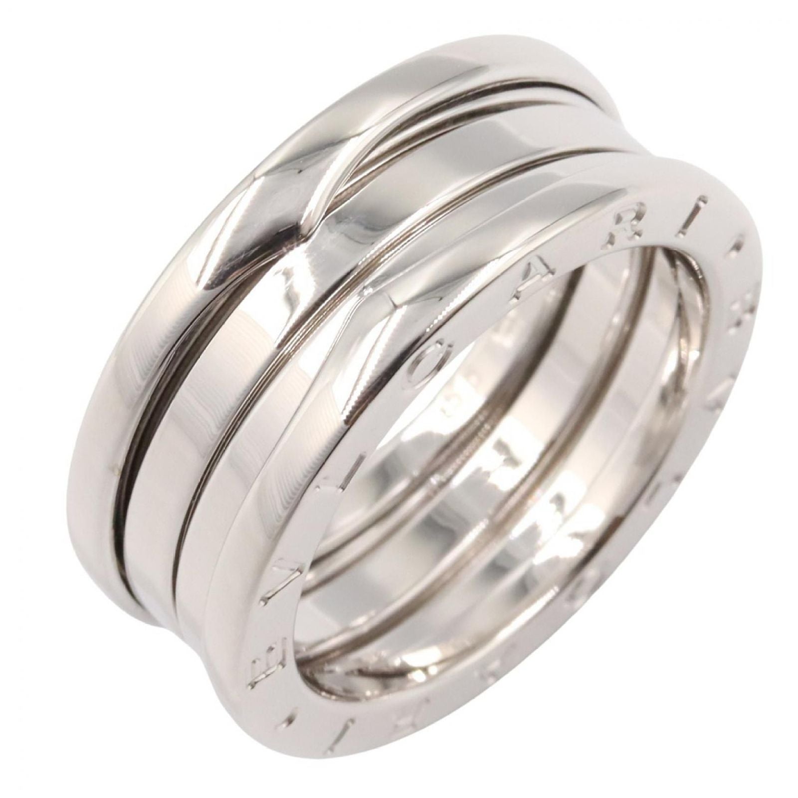 Bvlgari Ring B-zero One Band 18k White Gold