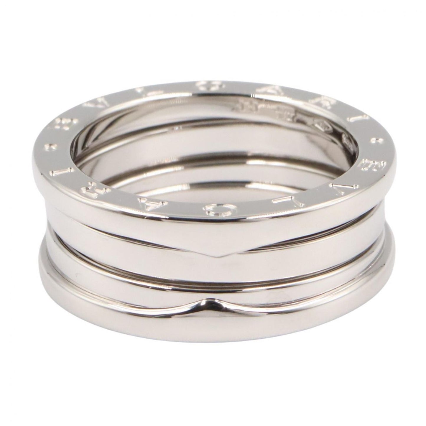 Bvlgari Ring B-zero One Band 18k White Gold — view 2