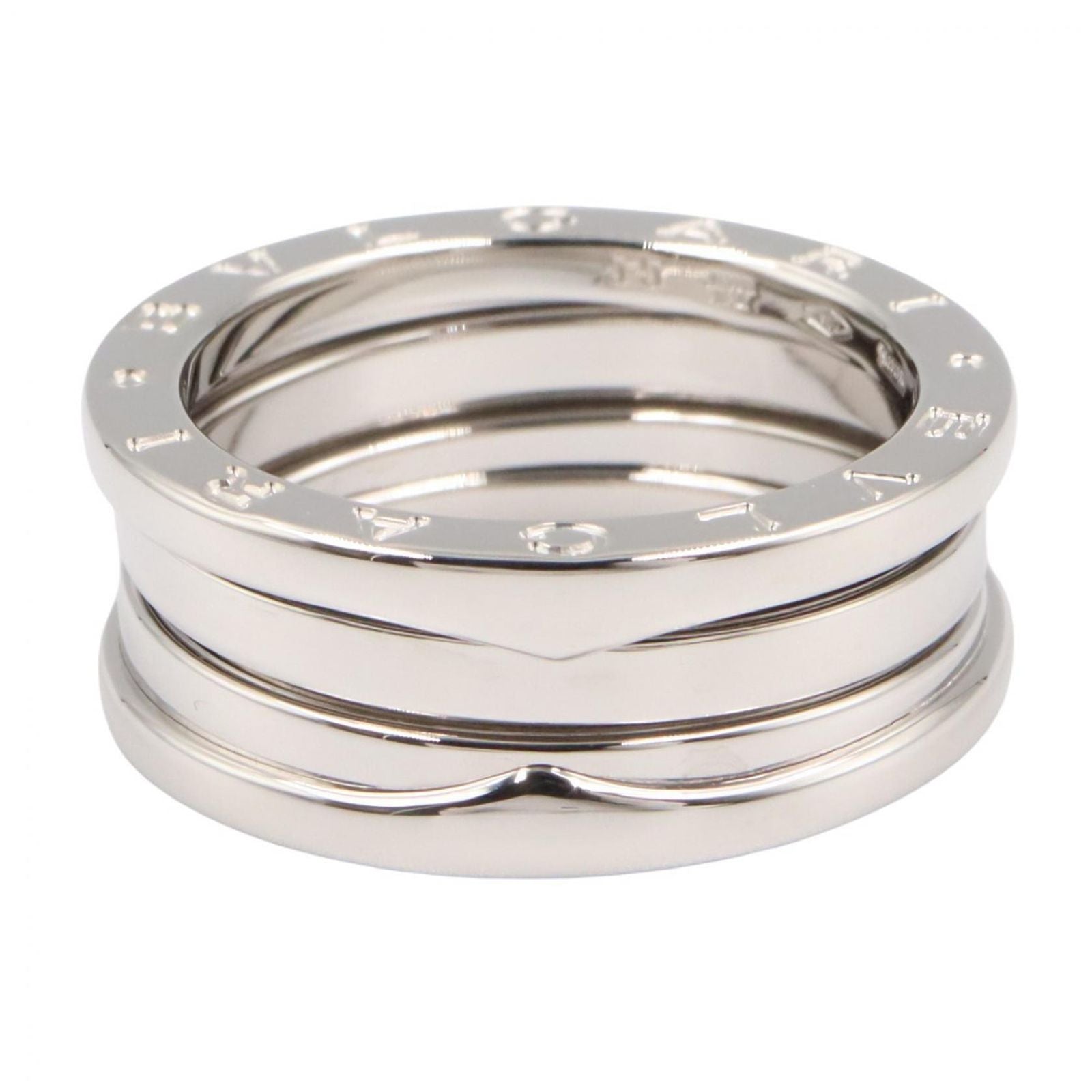 Bvlgari Ring B-zero One Band 18k White Gold — view 2