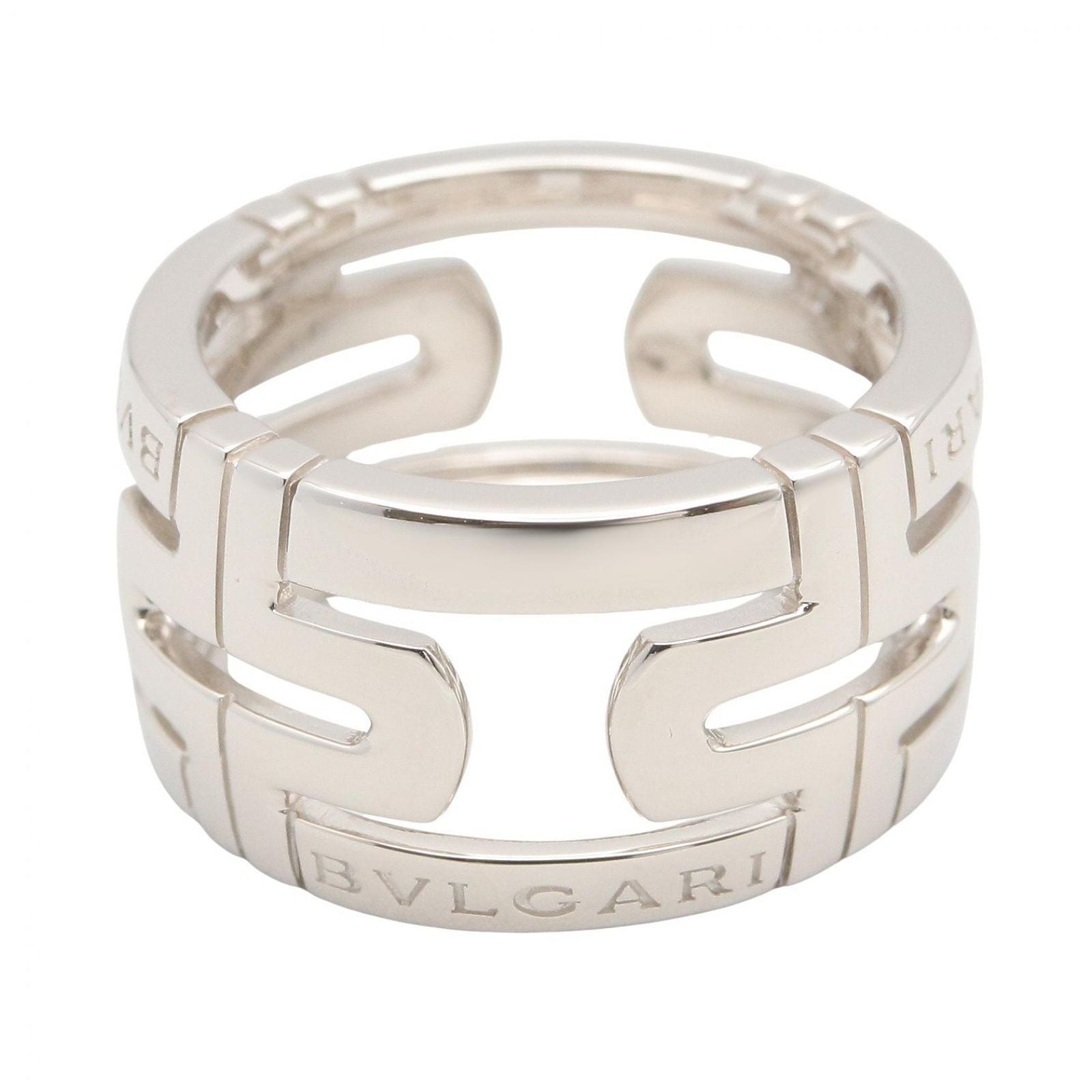 Bvlgari Ring Parentesi 18k White Gold — view 2