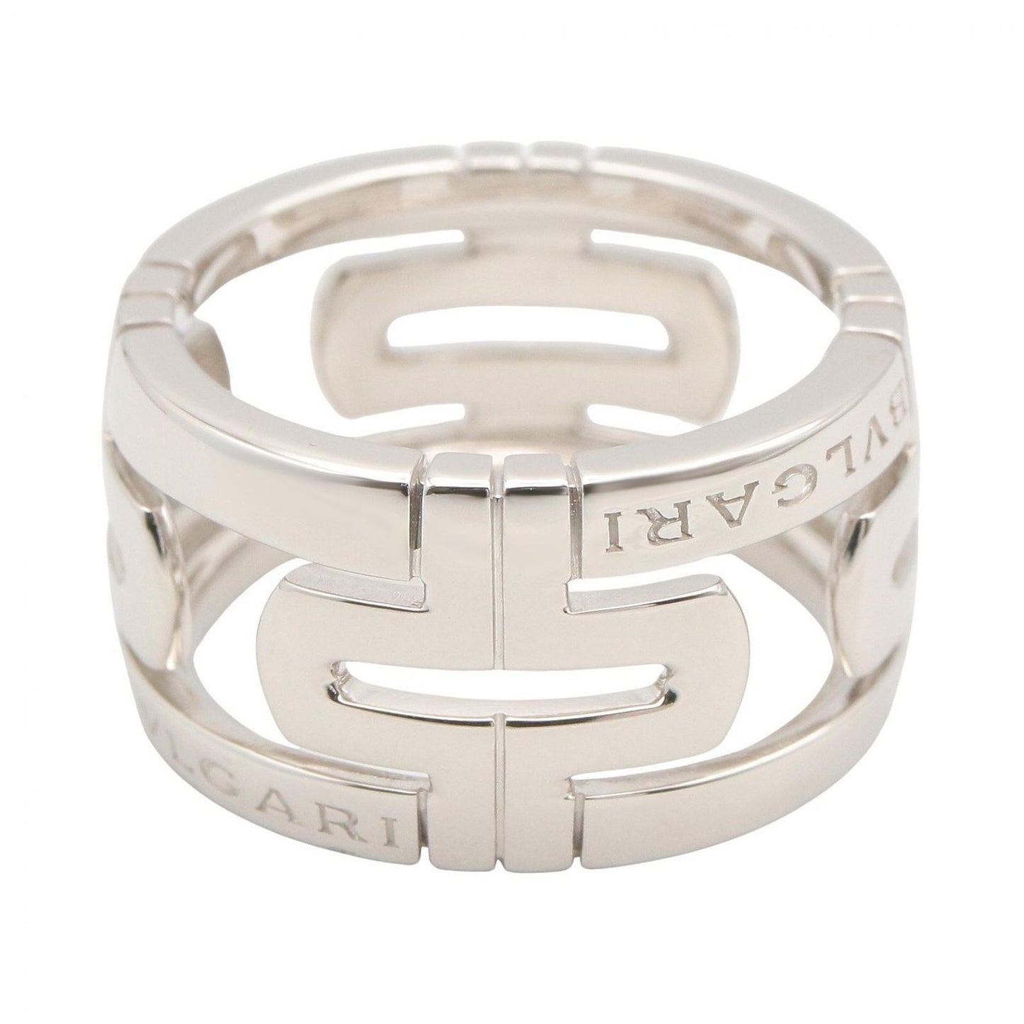 Bvlgari Ring Parentesi 18k White Gold — view 3