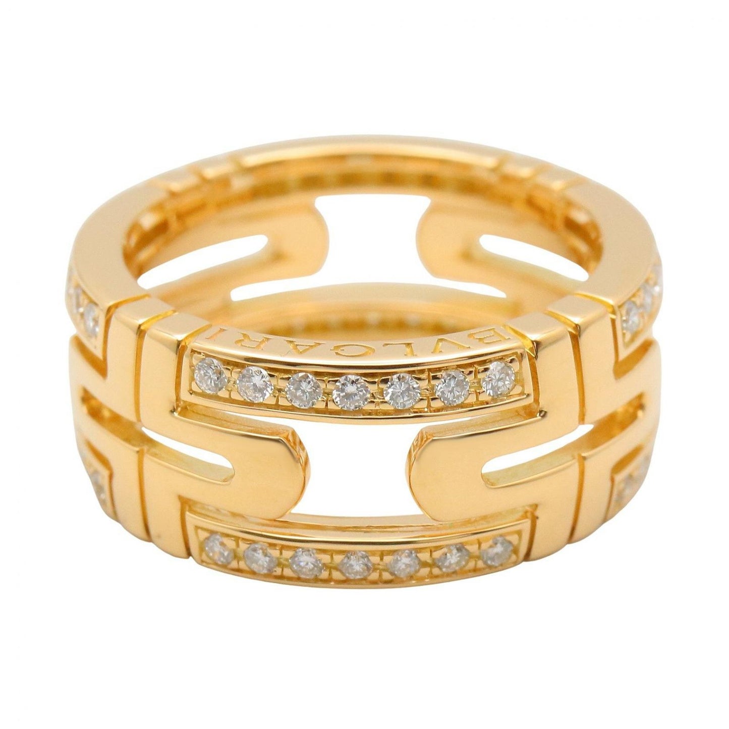 Bvlgari Ring Parentesi Diamond 18k — view 3