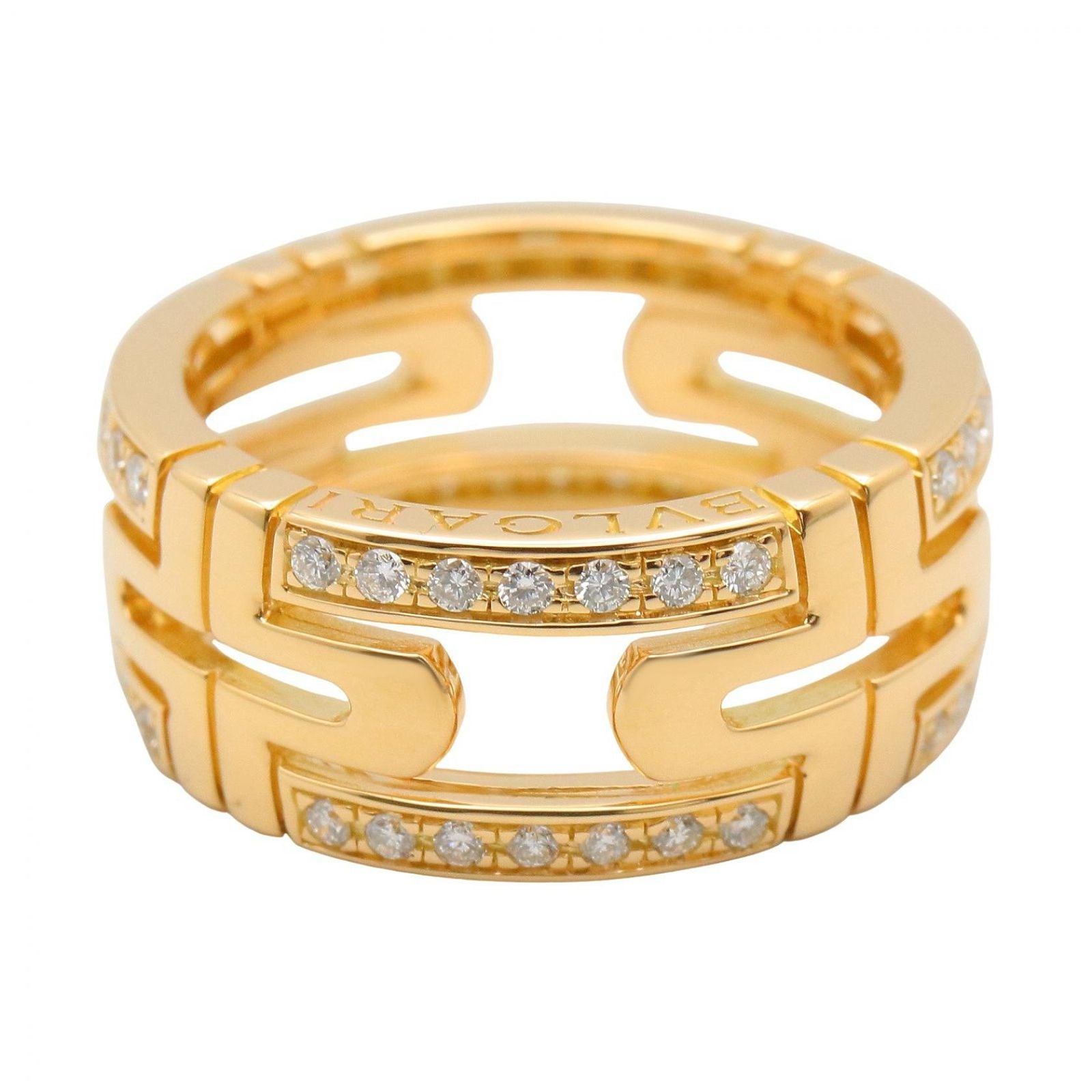 Bvlgari Ring Parentesi Diamond 18k — view 3