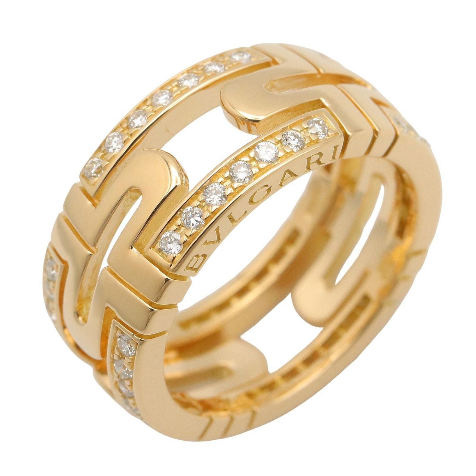 Bvlgari Ring Parentesi Diamond 18k