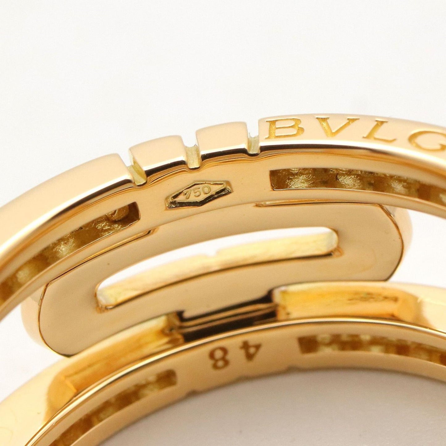 Bvlgari Ring Parentesi Diamond 18k — view 4