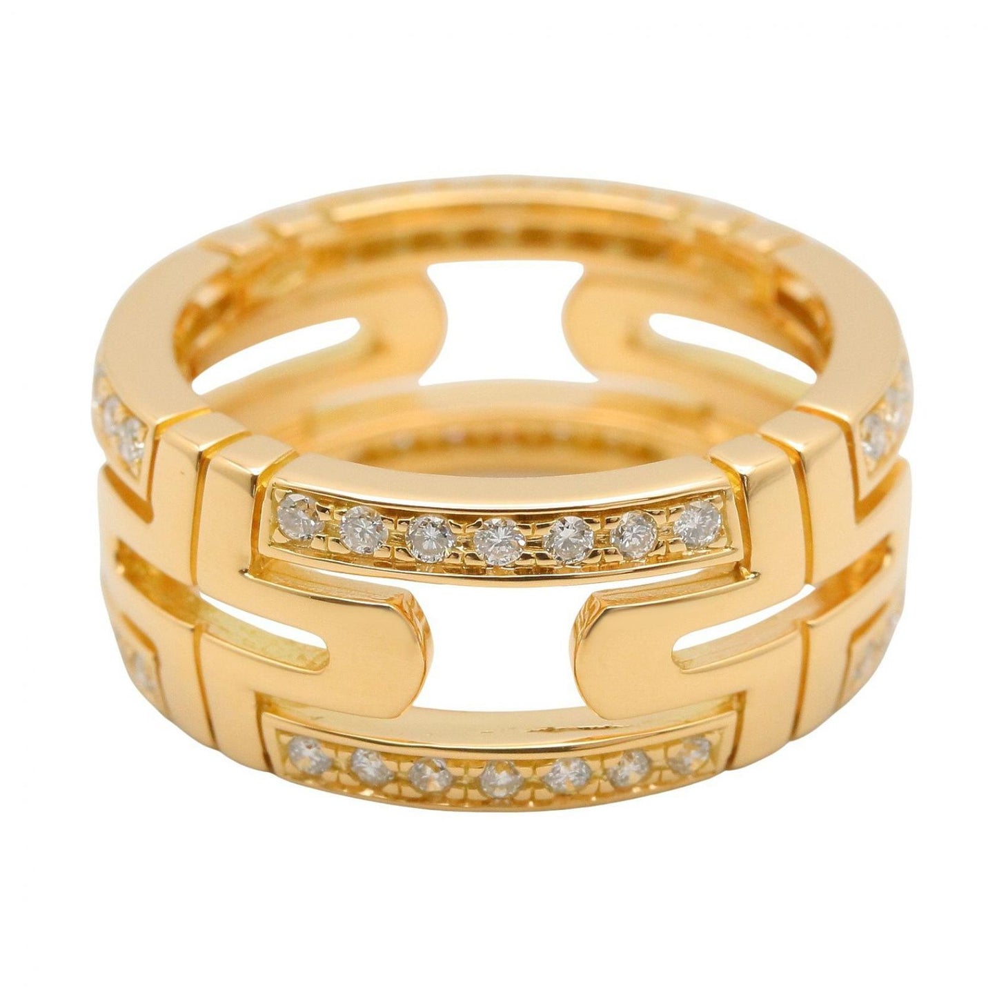 Bvlgari Ring Parentesi Diamond 18k — view 2