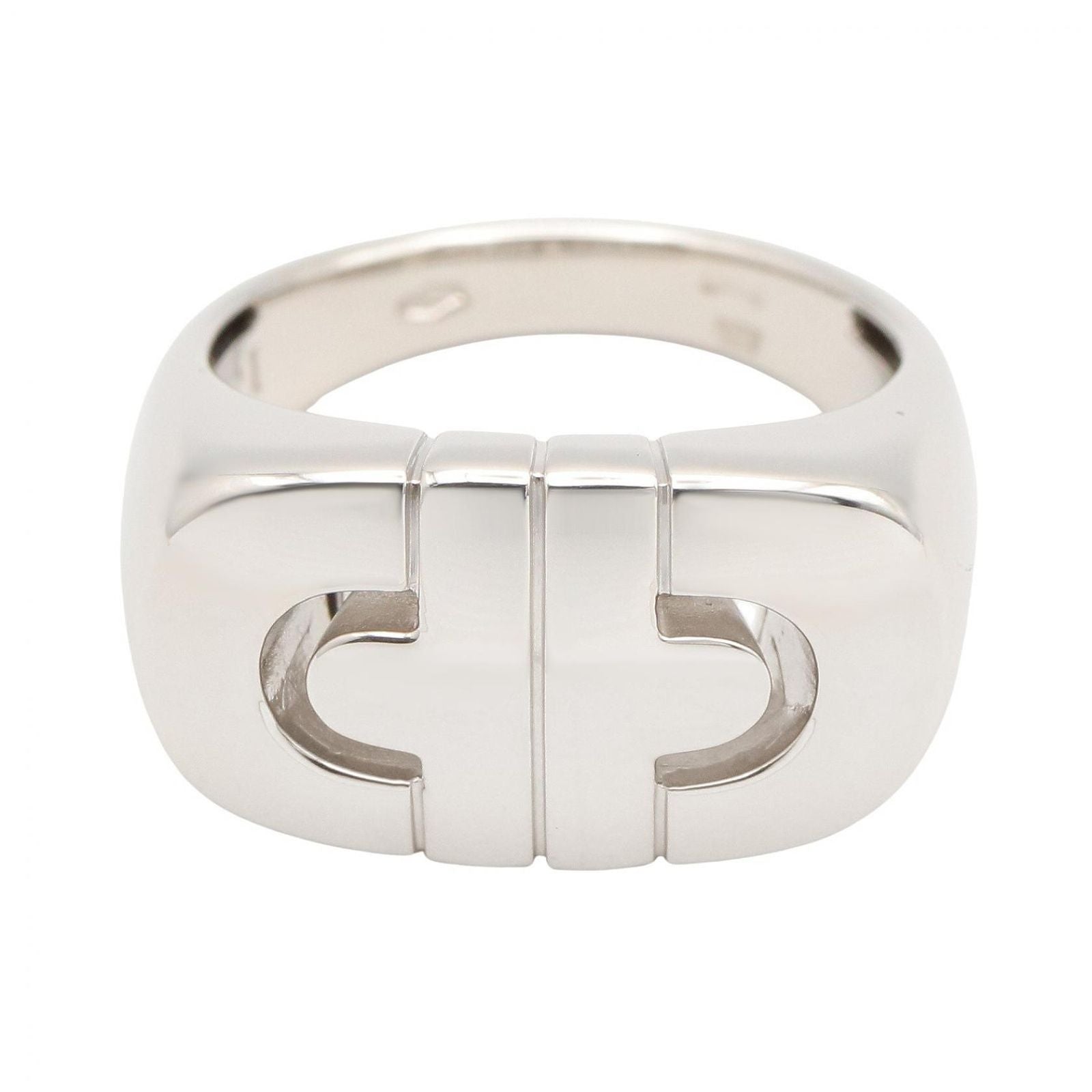 Bvlgari Ring Parentesi 18k White Gold — view 2
