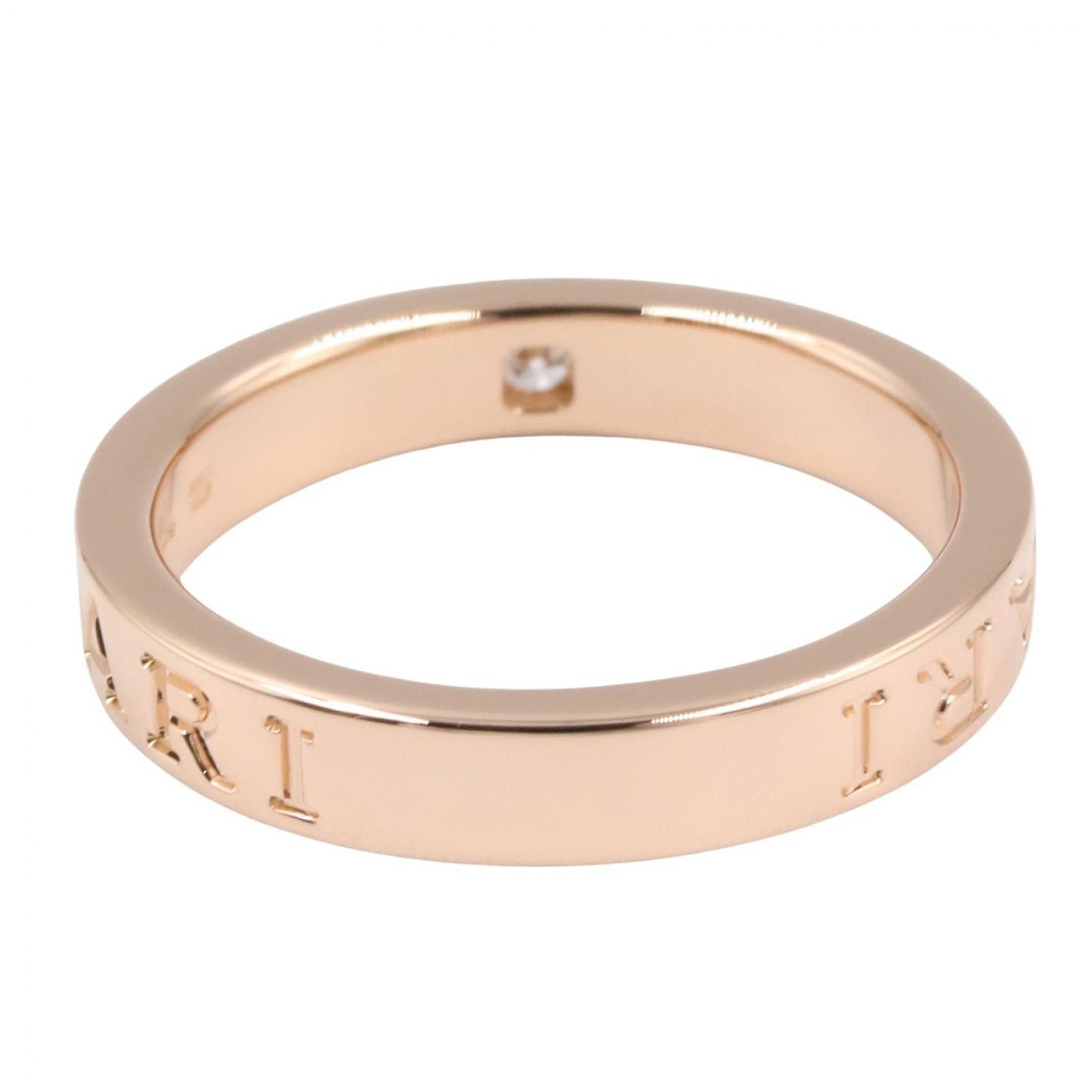 Bvlgari Ring B-zero One 18k Pink Gold Diamond — view 3