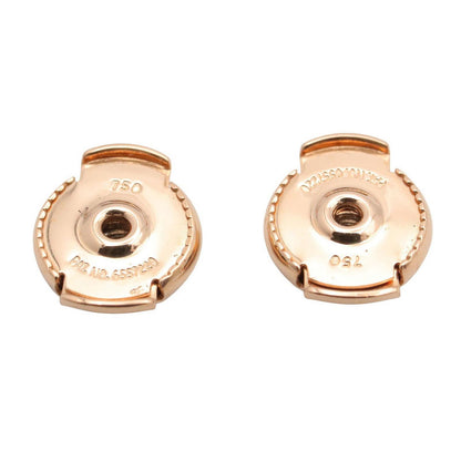 Hermes Earrings Exlibris TPM 18k Pink Gold — view 5