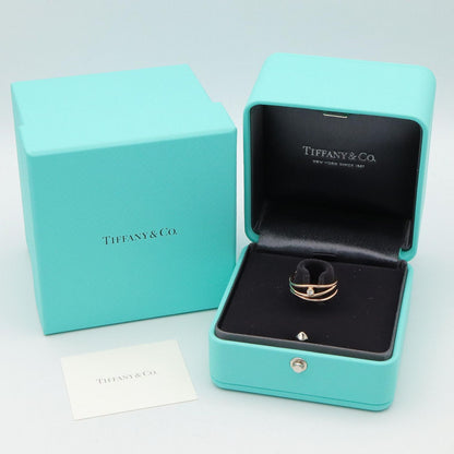 Tiffany & Co Ring Wave Diamond 18k Pink Gold — view 8